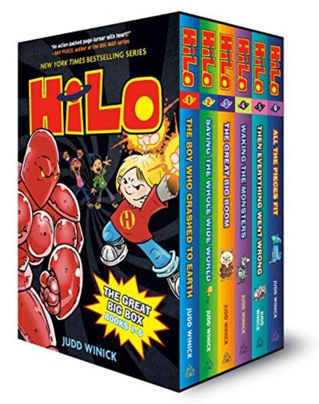 

Hilo: The Great Big Box: Books 1-6 , Hardcover by Winick, Judd