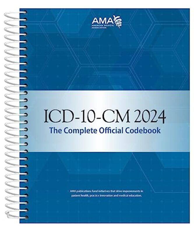 

Icd-10-Cm 2024 The Complete Official Codebook By American Medical Association - Paperback