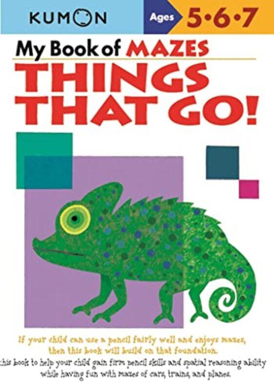 

My Book Of Mazes: Things That Go! , Paperback by Sarris, Eno - Akaishi, Shinobu