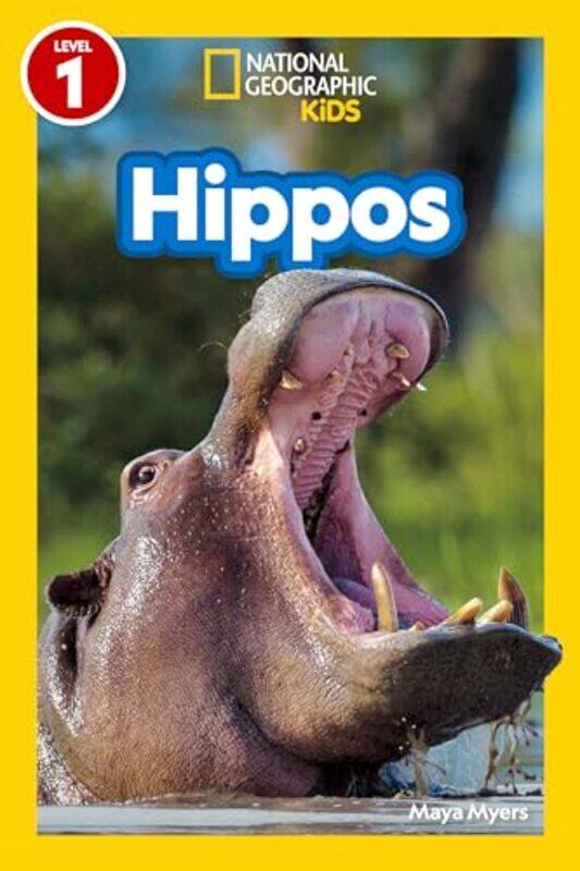 

National Geographic Readers Hippos (Level 1) by Maya Myers -Paperback