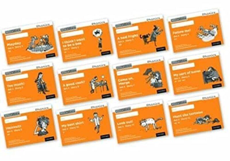 

Read Write Inc Phonics Orange Set 4 Core Black & White Storybooks Mixed Pack of 12 by Haydn Richards-Paperback