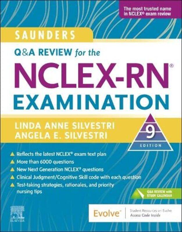 

Saunders Q and A Review For The Nclexrn Examination by Silvestri, Linda Ann..Paperback