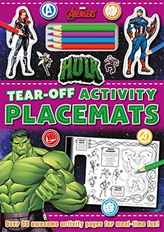 

Marvel Avengers Hulk TearOff Activity Placemats by Marvel Entertainment International Ltd-Paperback