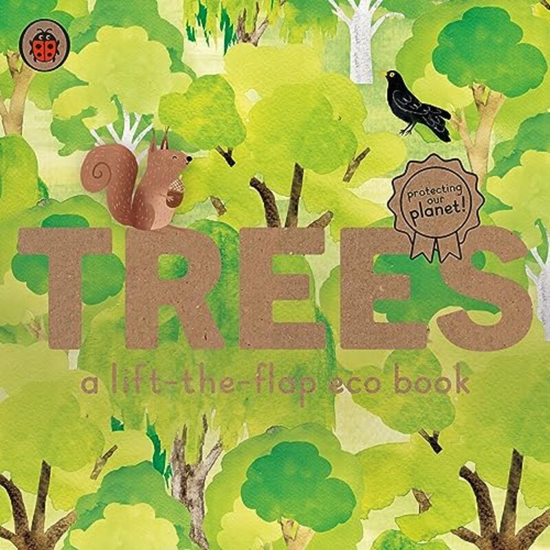 

Trees: A lift-the-flap eco book , Paperback by Saldana, Carmen