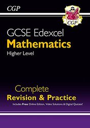 New 2021 Gcse Maths Edexcel Complete Revision & Practice Higher Inc Online Ed Videos & Quizzes By CGP Books - CGP Books Paperback