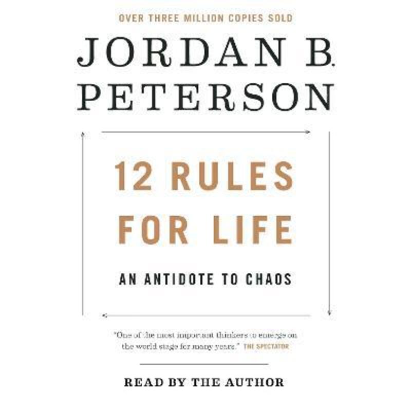 12 Rules for Life: An Antidote to Chaos,Paperback,ByPeterson, Jordan B. - Peterson, Jordan B.