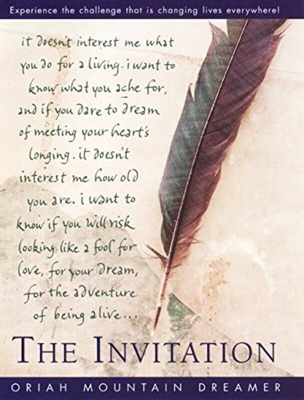 

The Invitation by Oriah Mountain Dreamer-Paperback