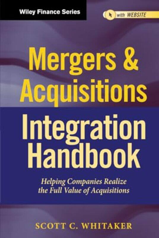 

Mergers & Acquisitions Integration Handbook Website by C SesmaS Santos-Hardcover
