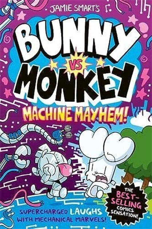 

Bunny Vs Monkey: Machine Mayhem By Smart, Jamie Paperback