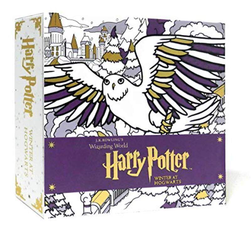 

Harry Potter: Winter at Hogwarts: A Magical Colouring Set (J.K. Rowling's Wizarding World), Paperback Book, By: Insight Editions