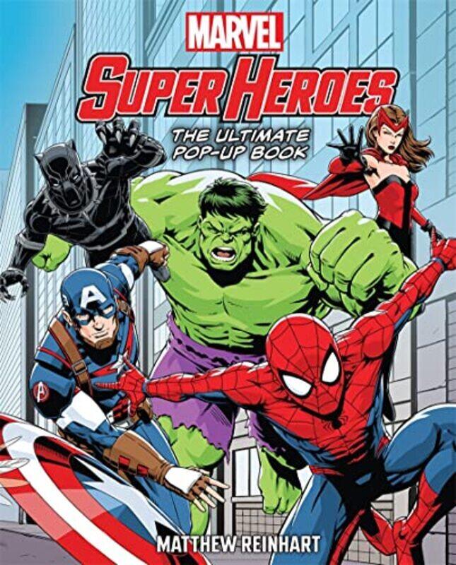 

Marvel Super Heroes: The Ultimate Pop-Up Book,Hardcover by Reinhart, Matthew