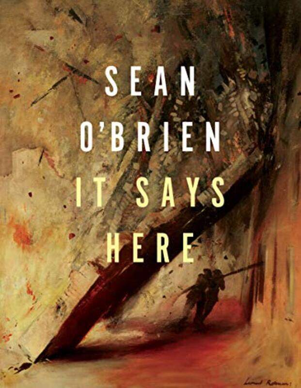 

It Says Here by Sean OBrien-Paperback