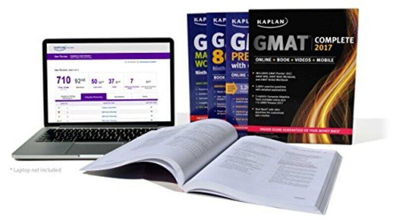 

GMAT Complete 2017: The Ultimate in Comprehensive Self-Study for GMAT (Online + Book + Videos + Mobi, Paperback Book, By: Kaplan