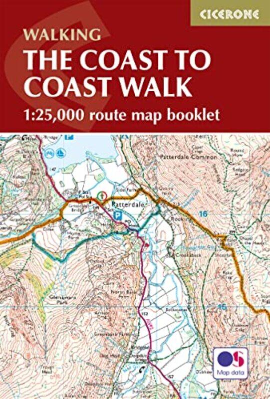 

The Coast to Coast Map Booklet by Terry Marsh-Paperback
