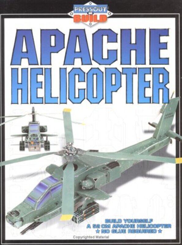 

Apache Helicopter (Press-out & Build), Paperback, By: Top That! Publishing Ltd