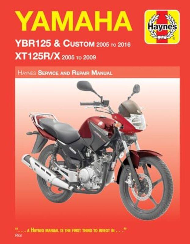 

Yamaha YBR125 05 16 and XT125RX 05 09 Haynes Repair Manual by Phil Mather-Paperback