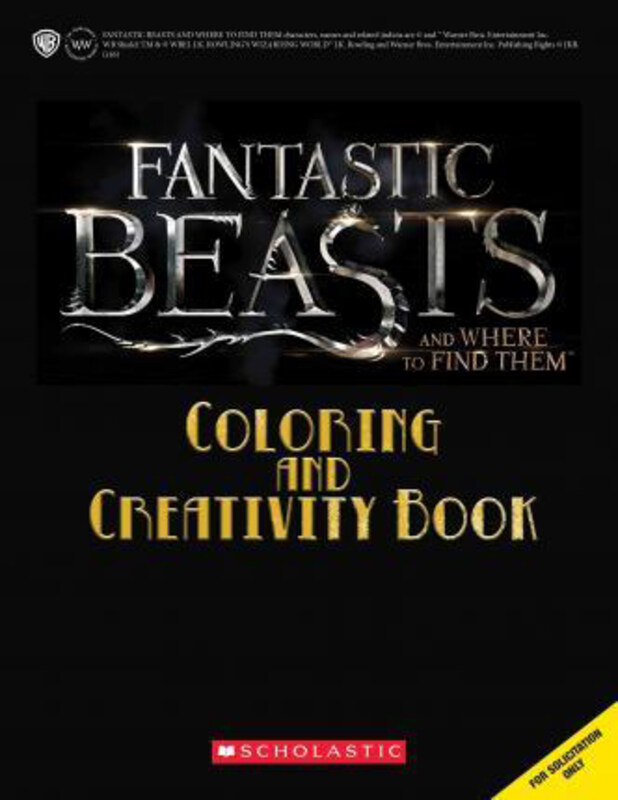 

Fantastic Beasts and Where to Find Them: Colouring and Creativity Book, Paperback Book, By: Liz Marsham