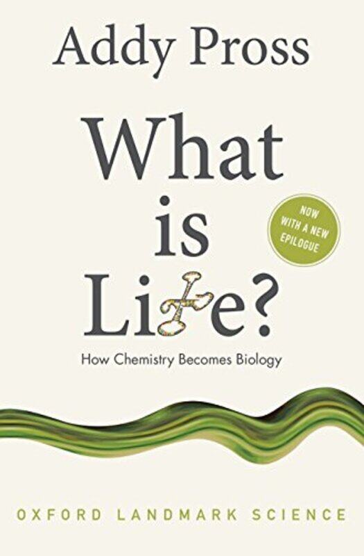 

What is Life by Addy Professor of Chemistry, Department of Chemistry, Ben-Gurion University of the Negev Pross-Paperback