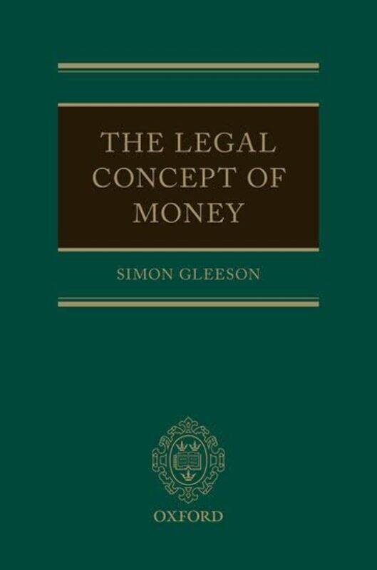 

The Legal Concept of Money by Hannah Hart-Hardcover