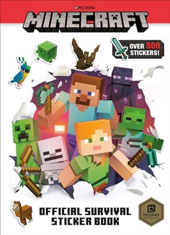 

Minecraft Official Survival Sticker Book Minecraft by Jelley, Craig - Milt..Paperback