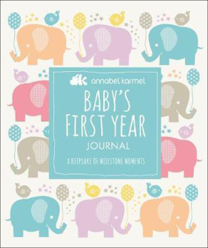 

Baby's First Year Journal: A Keepsake of Milestone Moments, Hardcover Book, By: Annabel Karmel