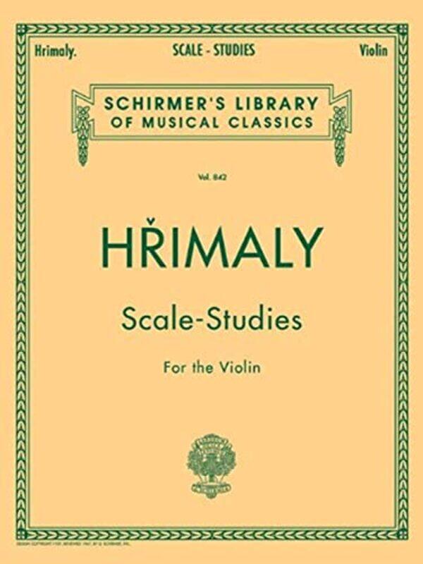 

Hrimaly Scale Studies For Violin by Hrimaly, Johann Paperback