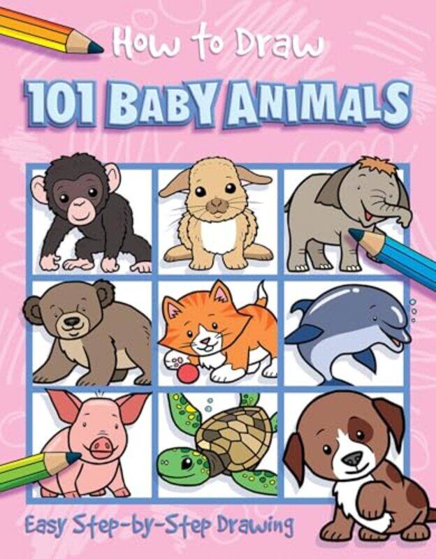 

Ht Draw 101 Baby Animals By Lambert Nat - Paperback