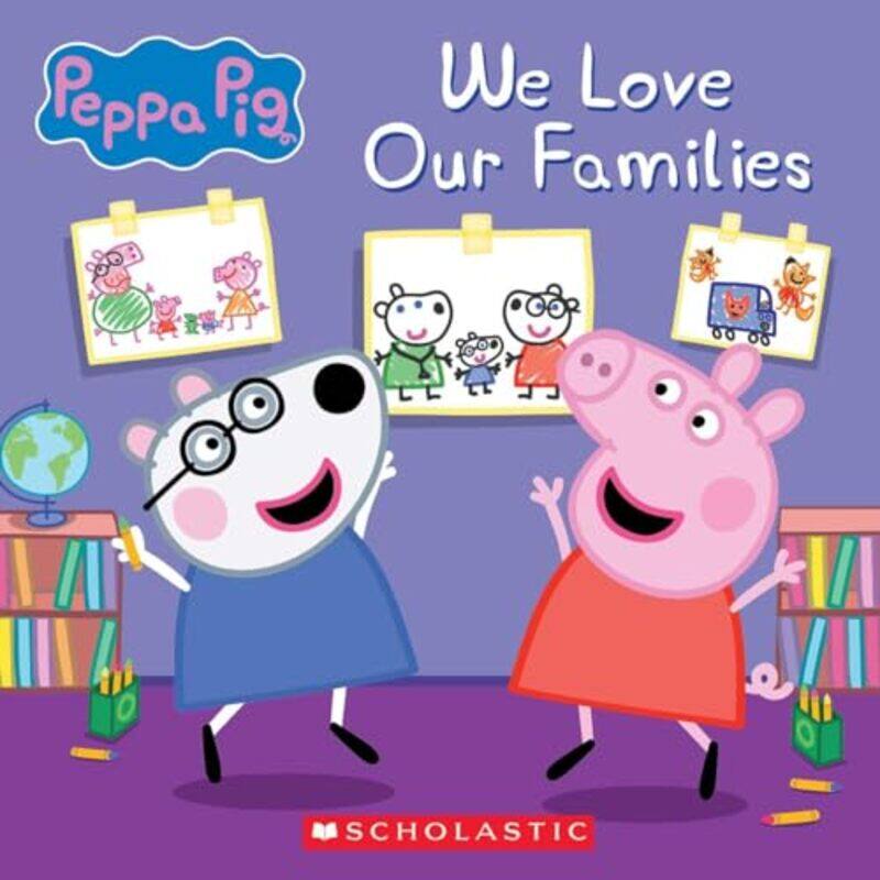

We Love Our Families Peppa Pig By Auerbach Annie - Paperback