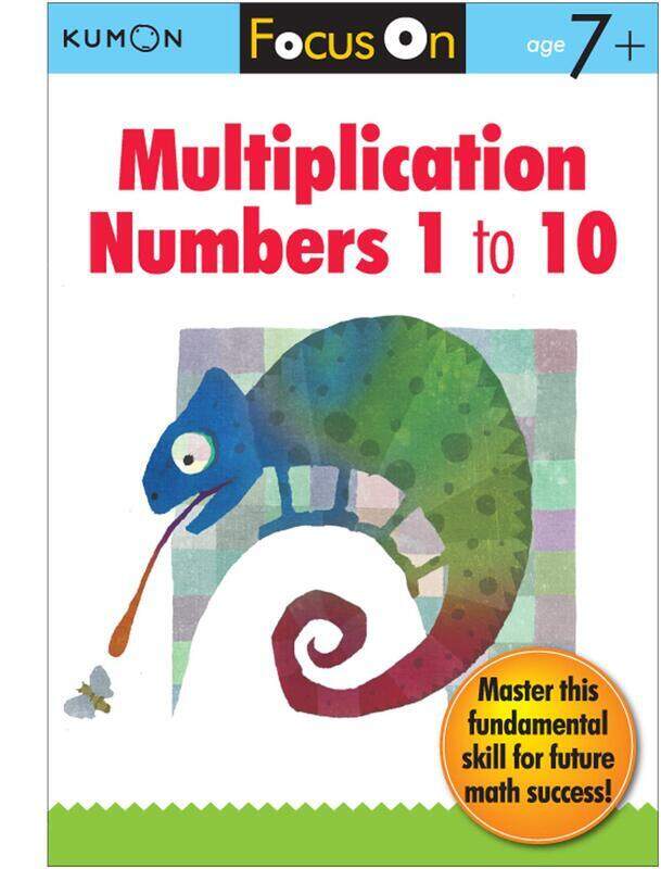 

Focus On Multiplication: Numbers 1-10, Paperback Book, By: Kumon Publishing