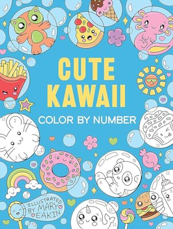 

Cute Kawaii Color By Number By Eakin, Mary - Paperback