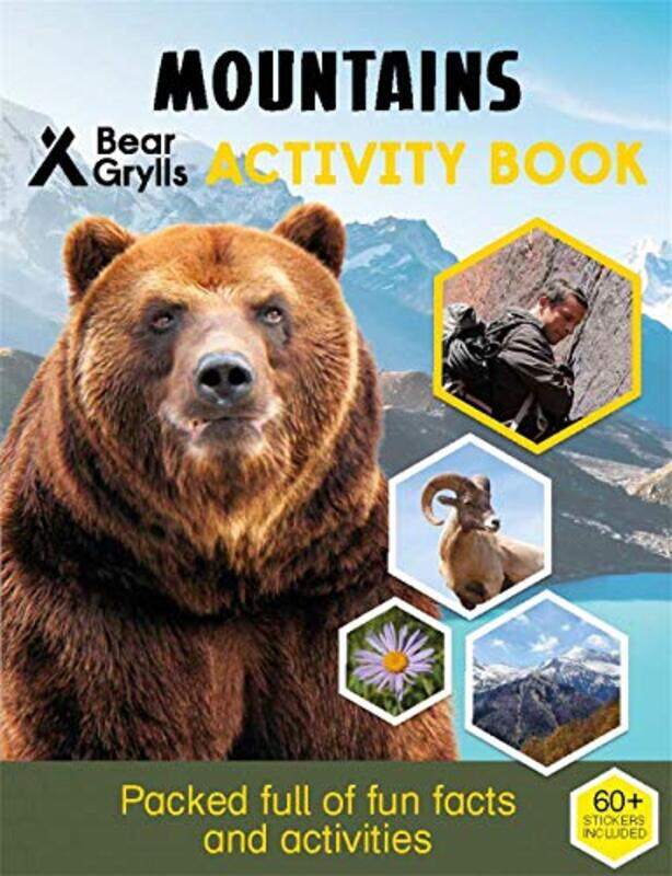 

Bear Grylls Sticker Activity Mountains by Bear Grylls-Paperback