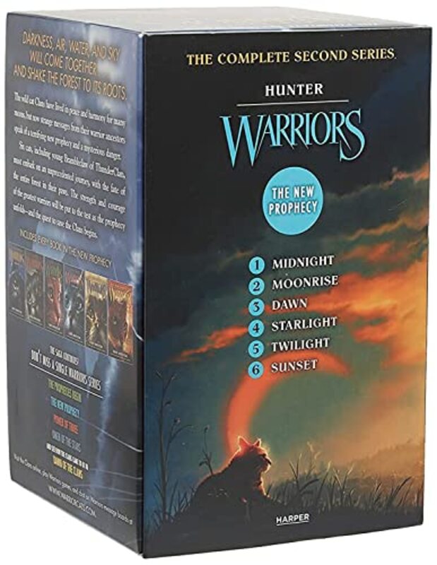 Warriors: The New Prophecy Box Set: Volumes 1 to 6: The Complete Second Series,Paperback,By:Erin Hunter