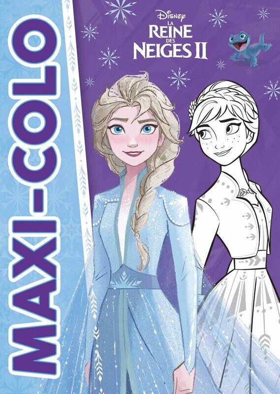 

La Reine Des Neiges 2- Maxi Colo - Disney, Paperback Book, By: Disney Hachette