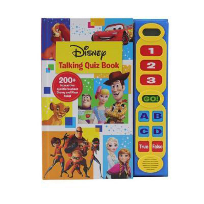 

Disney Pixar Talking Quiz Book, Hardcover Book, By: P I Kids
