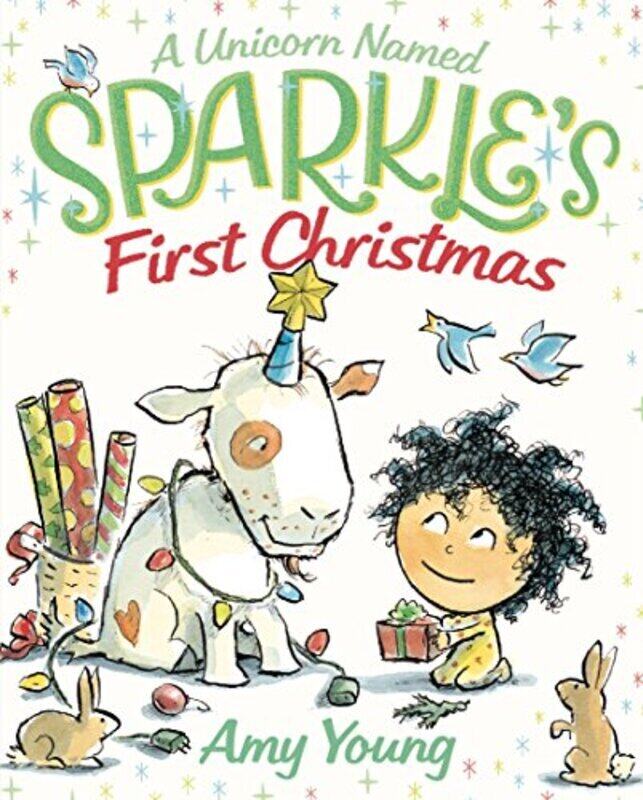 

Unicorn Named Sparkles First Christmas By Amy Young - Hardcover