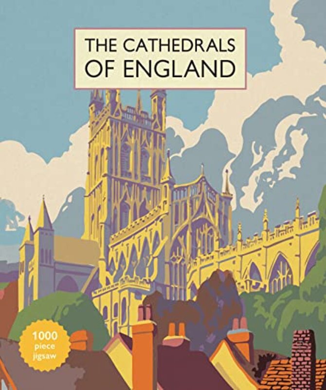 Brian Cooks Cathedrals of England Jigsaw Puzzle: 1000-piece jigsaw puzzle,Paperback by B T Batsford