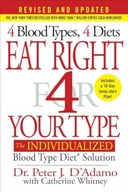 

Eat Right 4 Your Type Revised By Dadamo Peter J - Hardcover