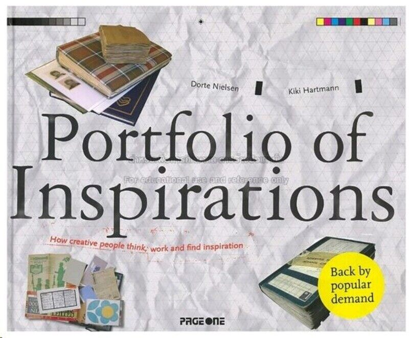 

Portfolio of Inspirations, Hardcover Book, By: Dorte Nielsen Kiki Hartmann