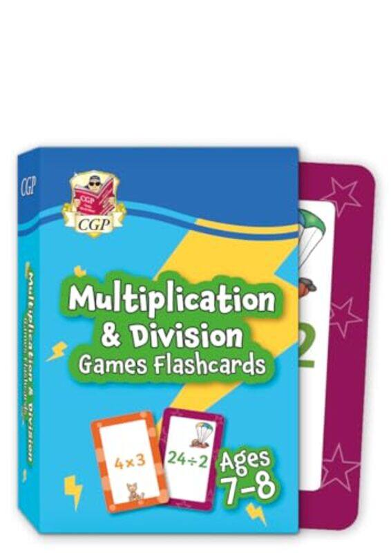 

Multiplication and Division Games Flashcards for Ages 78 Year 3 by CGP BooksCGP Books-Hardcover