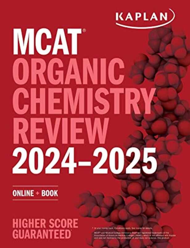 Mcat Organic Chemistry Review 20242025 by Kaplan Test Prep Paperback