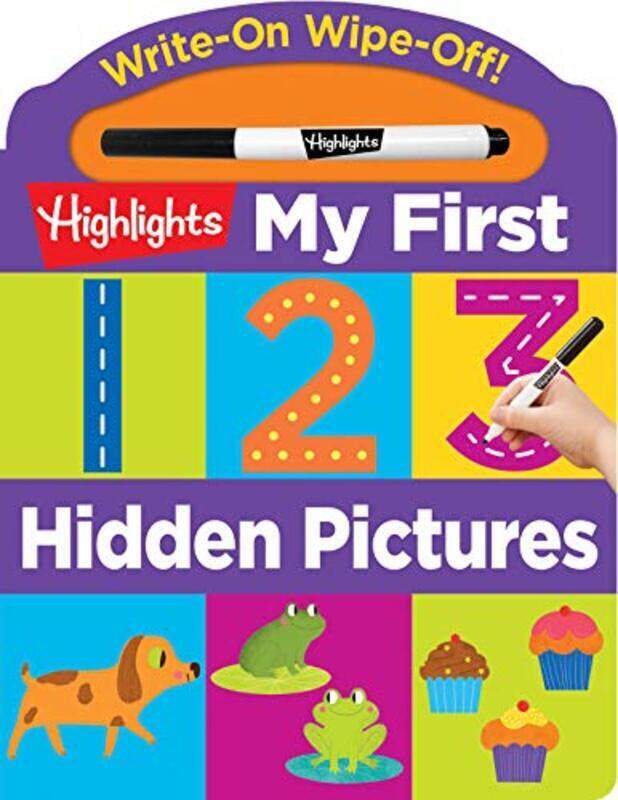 

Writeon Wipeoff My First 123 Hidden Pictures By Highlights Paperback