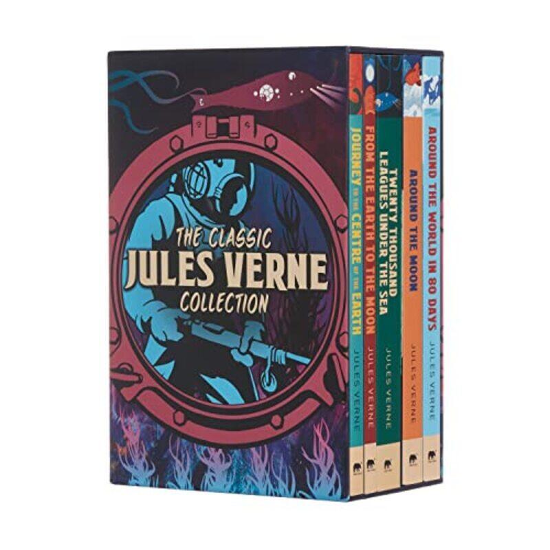 

The Classic Jules Verne Collection: 5-Volume box set edition , Paperback by Verne, Jules