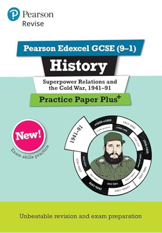 

Pearson REVISE Edexcel GCSE History Superpower relations and the Cold War 194191 Practice Paper Plus incl online revision and quizzes for 2025 and 202