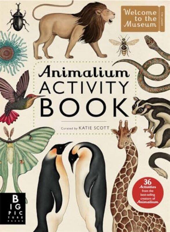 

Animalium Activity Book by Katie Scott-Paperback