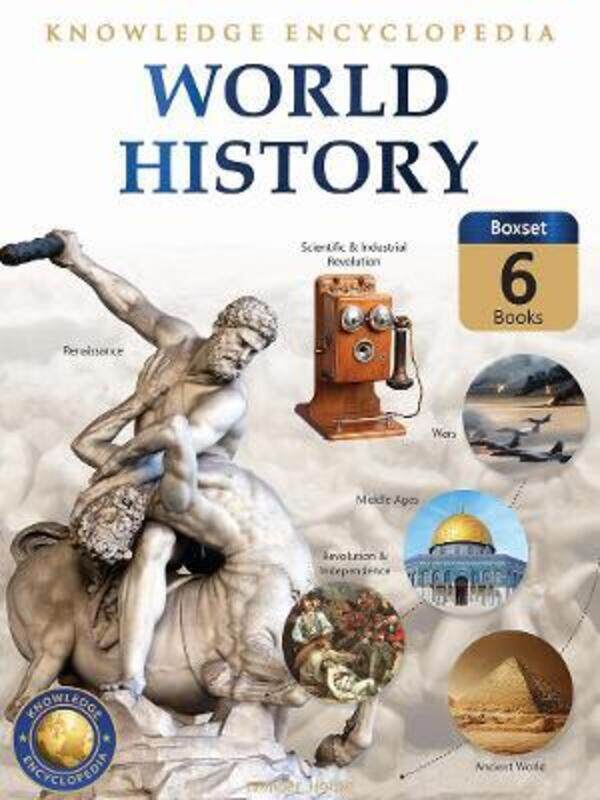 

World History - Collection of 6 Books : Knowledge Encyclopedia For Children (Box Set),Paperback, By:Wonder House Books