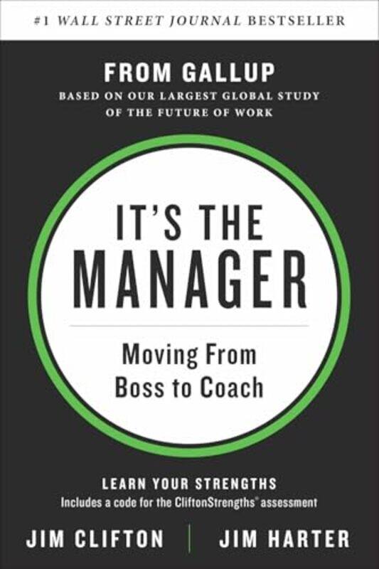 

Its the Manager by Jim Clifton-Hardcover