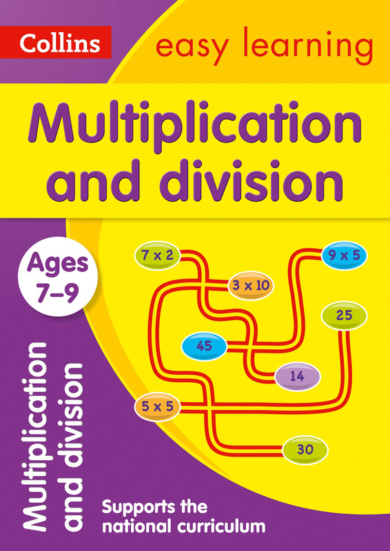 Multiplication and Division Ages 7-9: Ideal for Home Learning, Paperback Book, By: Collins Easy Learning