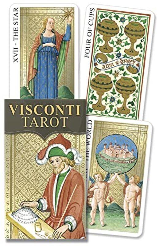 

Visconti Tarot Mini By Scarabeo Lo - Hardcover