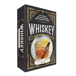 Whiskey Cocktail Cards Az By Adams Media Paperback