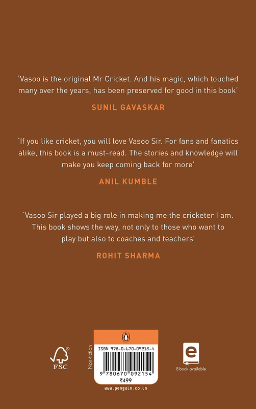 Cricket Drona: For the Love of Vasoo Paranjape, Hardcover Book, By: Jatin Paranjape & Anand Vasu